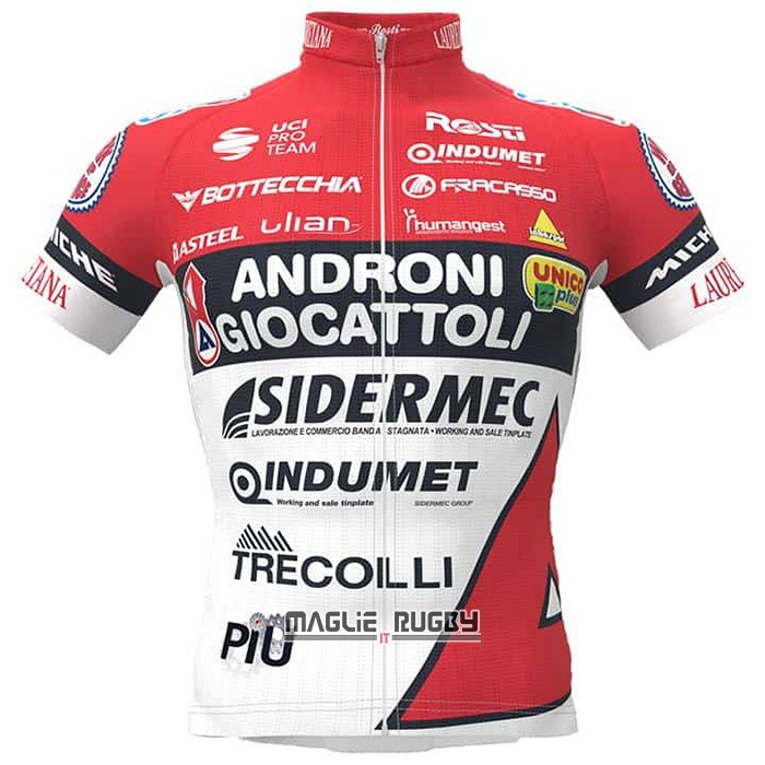 Maglia Androni Giocattoli Manica Corta 2021 Rosso